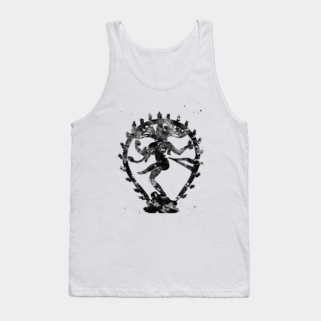 Shiva, the lord of dance Tank Top by erzebeth